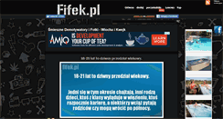 Desktop Screenshot of fifek.pl