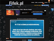 Tablet Screenshot of fifek.pl